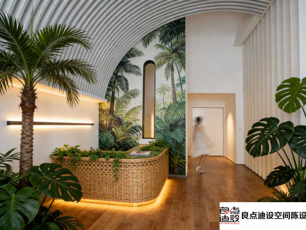 爆款揭秘!这家美容院的装修软装设计，靠自然风直接封神了!